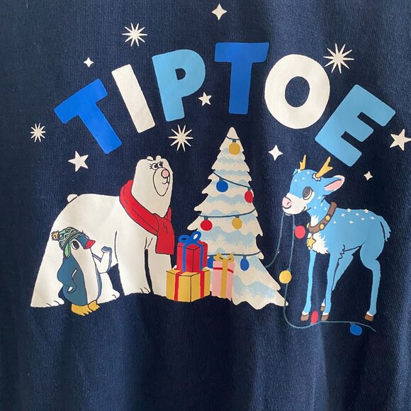 Family PJ's Kids Christmas Holiday Pajamas 2-Piece Set Sleepwear Size XS(4/5 - Picture 4 of 4